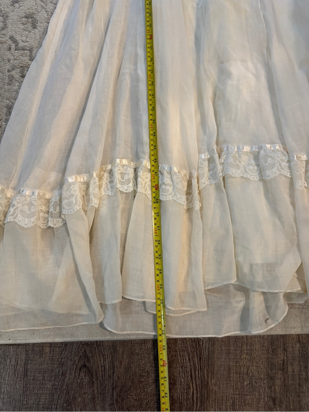 Gunne Sax Lace Maxi Dress - Picture 7 of 7